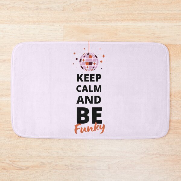 Item preview, Keep Calm and Be Funky Retro Disco Quote designed and sold by thisisalearcila.
