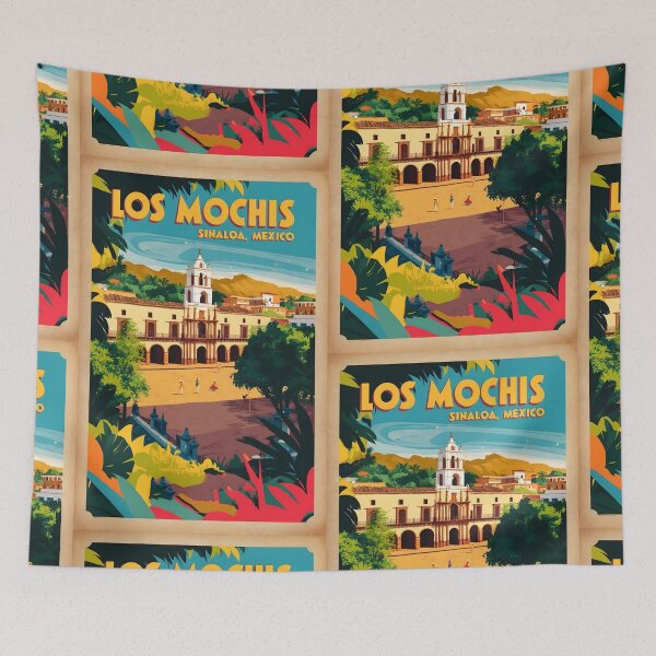 Item preview, Los Mochis Sinaloa Mexico Vintage Travel Tourism  designed and sold by TravelersGems.