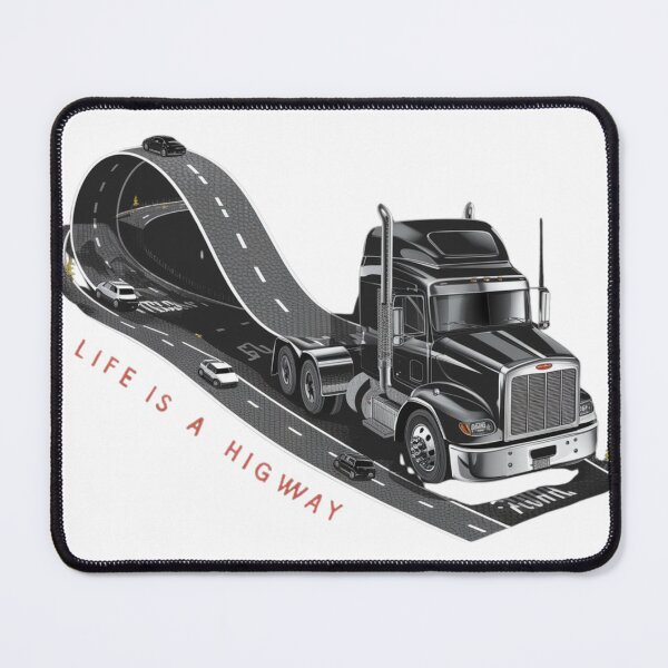 Item preview, Highway Metamorphosis: Where Truck and Road Fuse designed and sold by AmziLife.