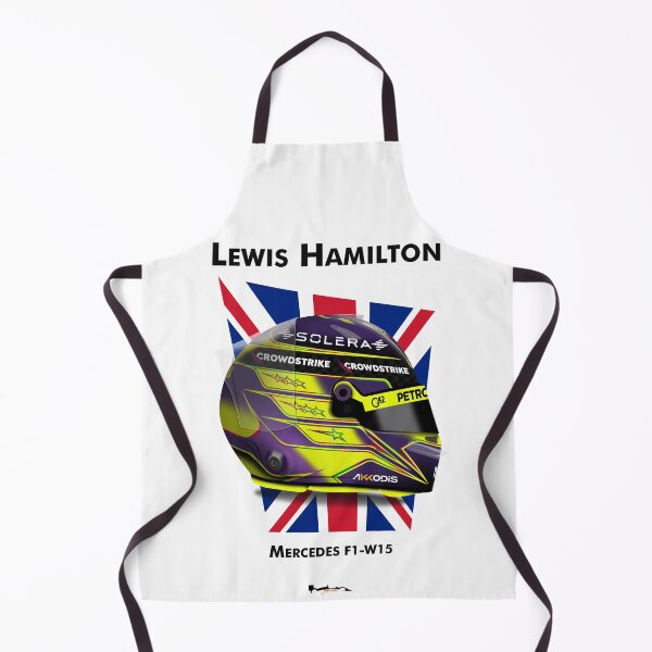 Item preview, Lewis Hamilton 2024 - Helmet flag champion designed and sold by JageOwen.