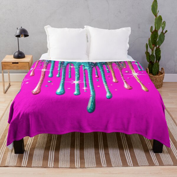 Item preview, Dripping Glitter - Vibrant Neon Drip Art designed and sold by SportyAndArtful.