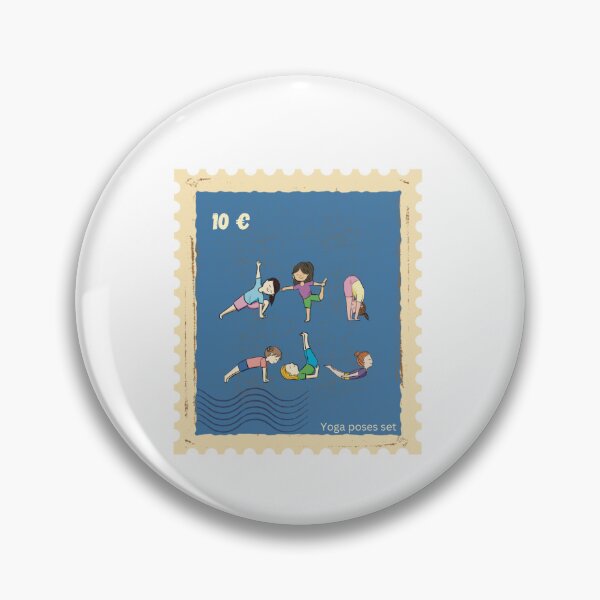 Item preview, Yoga poses girls designed and sold by Firstdot.