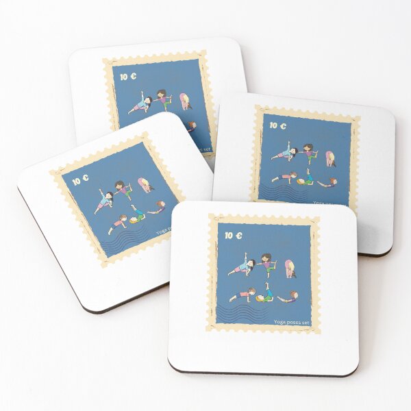 Item preview, Yoga poses girls designed and sold by Firstdot.