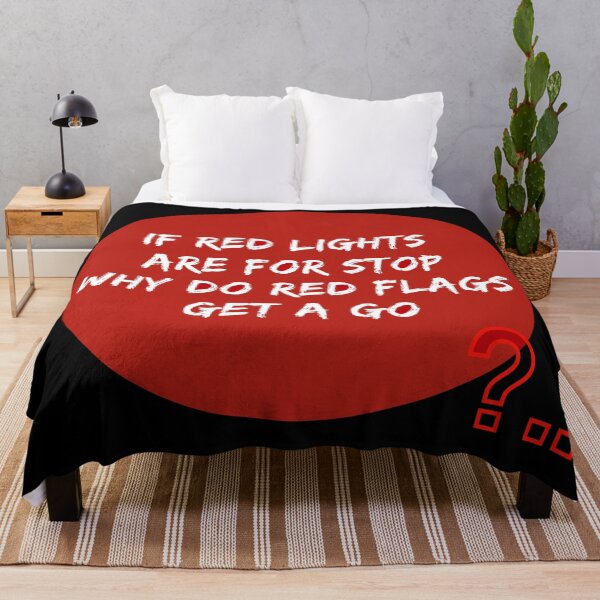 Item preview, Red flags designed and sold by Quantify.