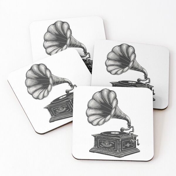 Item preview, Vintage Gramophone  designed and sold by Angry Swan Designs.