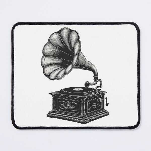 Item preview, Vintage Gramophone  designed and sold by Angry Swan Designs.