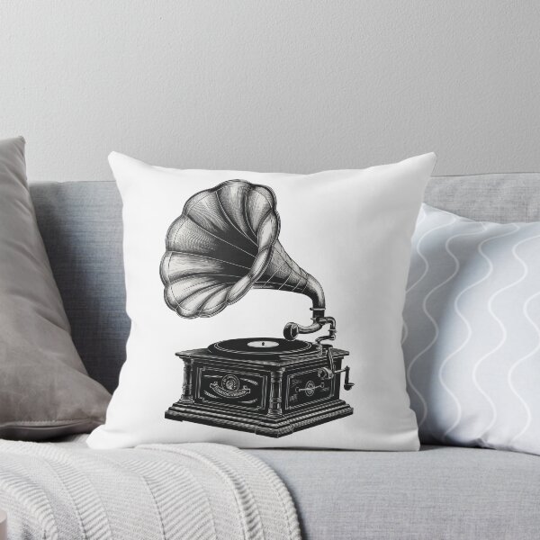 Item preview, Vintage Gramophone  designed and sold by Angry Swan Designs.