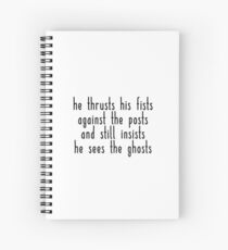 it by stephen king quote Spiral Notebook