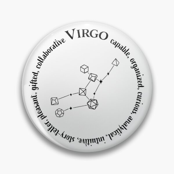 Item preview, Virgo Dice Constellation - Astrological Traits designed and sold by Mystic 20 Dice.