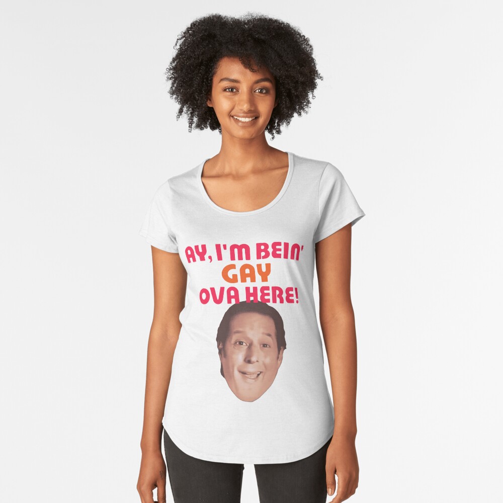 Aperçu de l'œuvre T-shirt premium échancré créée et vendue par StrangeBootique.