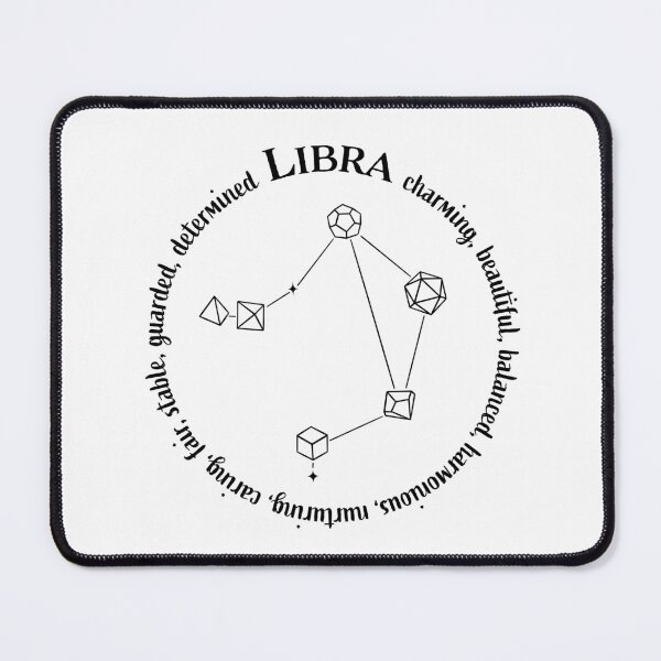 Item preview, Libra Dice Constellation - Astrological Traits designed and sold by Mystic 20 Dice.