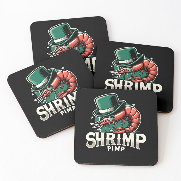 Item preview, Shrimp Seafood Pimp Funny Shrimps Lover designed and sold by Dressed For  Duty.