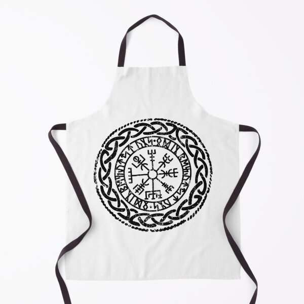 Item preview, Vegvisir Viking Runic Compass designed and sold by Angry Swan Designs.