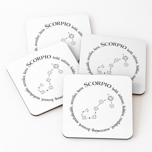 Item preview, Scorpio Dice Constellation - Astrological Traits designed and sold by Mystic 20 Dice.