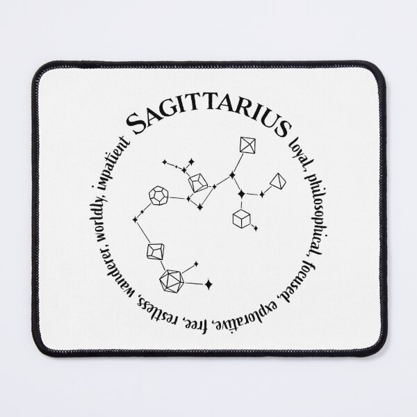 Item preview, Sagittarius Dice Constellation - Astrological Traits designed and sold by Mystic 20 Dice.