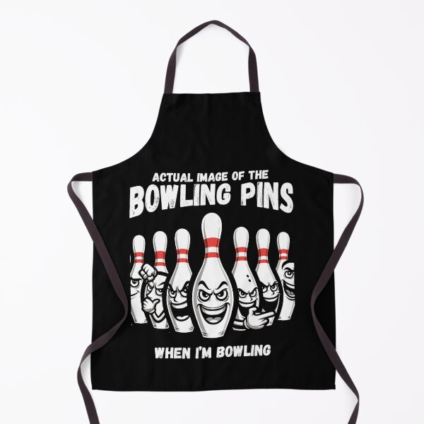 Item preview, Seven Ten Pin Laughing Mocking Funny Bowling Pins designed and sold by Dressed For Duty.