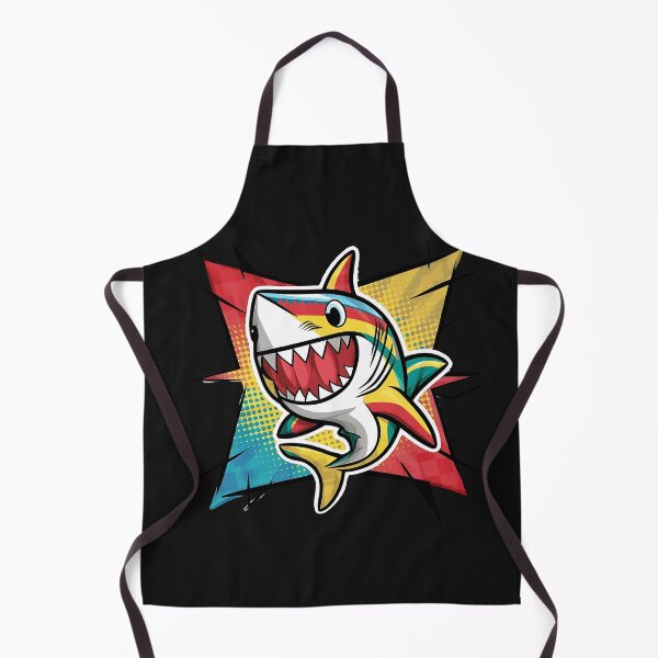 Item preview, Colorful Playful Marine Adventure Shark designed and sold by elynne9.