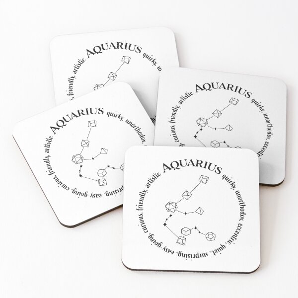 Item preview, Aquarius Dice Constellation - Astrological Traits designed and sold by Mystic 20 Dice.