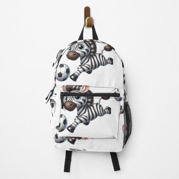 Item preview, zebra, football, hero, league football designed and sold by TrueArtVibes.