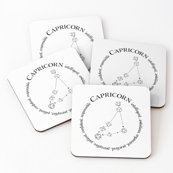 Item preview, Capricorn Dice Constellation - Astrological Traits designed and sold by Mystic 20 Dice.