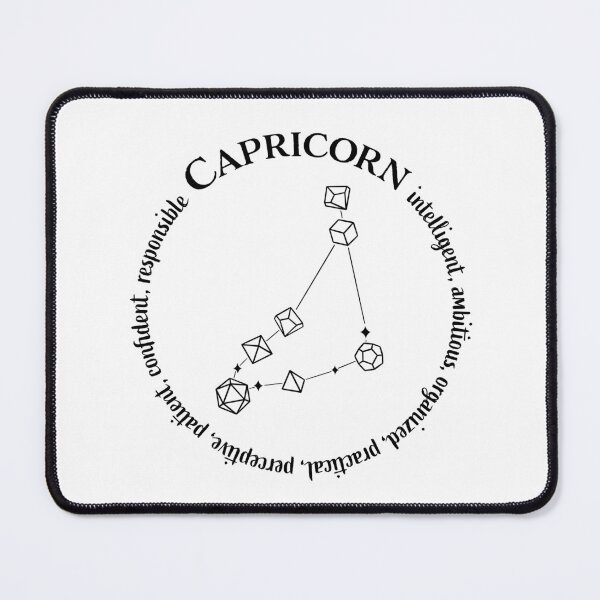 Item preview, Capricorn Dice Constellation - Astrological Traits designed and sold by Mystic 20 Dice.