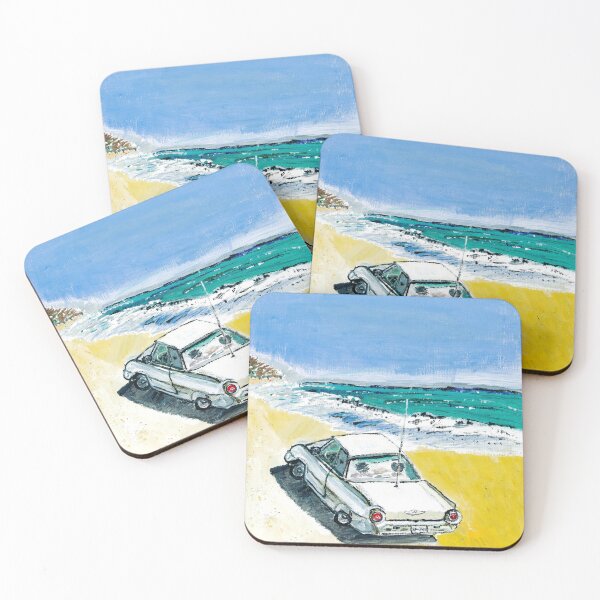 Item preview, Car on Beach designed and sold by Misfitcane.