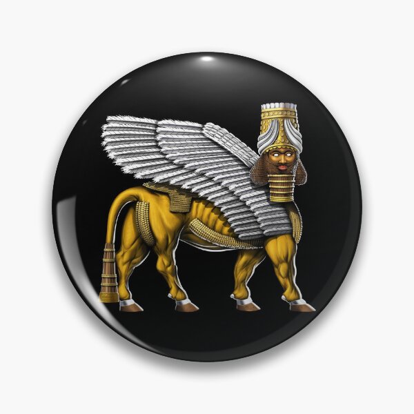 Item preview, Lamassu Sumerian Winged Bull designed and sold by underheaven.