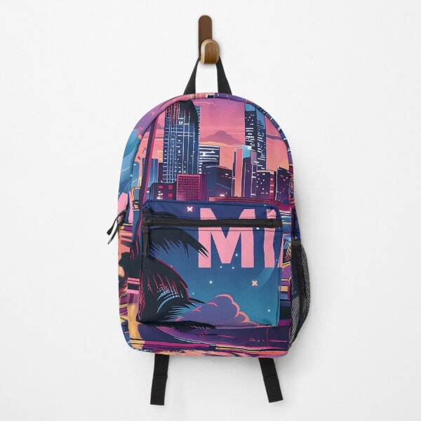 Item preview, Miami Travel Illustration designed and sold by nomiraclehere.
