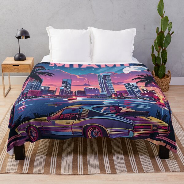 Item preview, Miami Travel Illustration designed and sold by nomiraclehere.