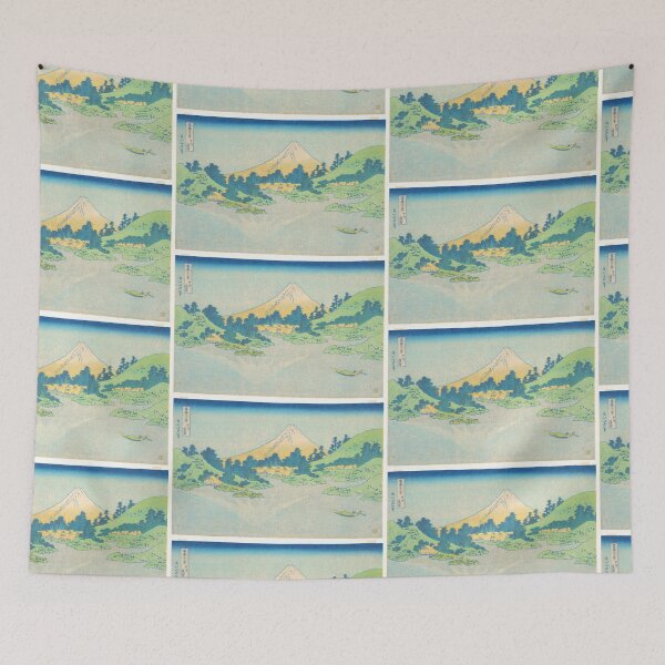 Item preview,  Utagawa Hiroshige   Reflection in Lake at Misaka in Kai Province  Kōshū  designed and sold by TeeARTHY.