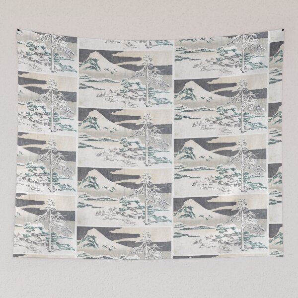 Item preview,   Utagawa Hiroshige  Seaside Village in Winter,  designed and sold by TeeARTHY.