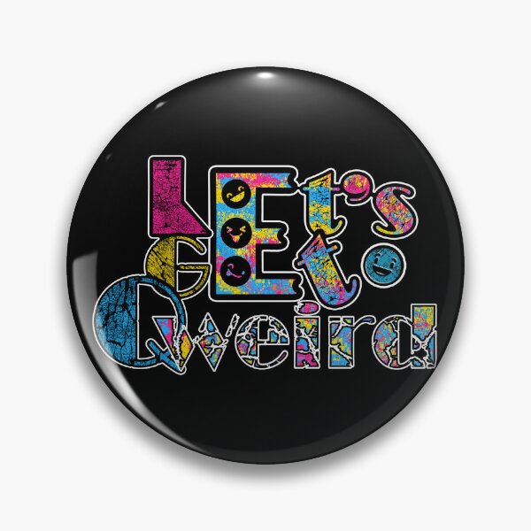 Item preview, "Let's Get Qweird" Pansexual Colors Customizable Design Pride Month  designed and sold by Qweird Artistry.
