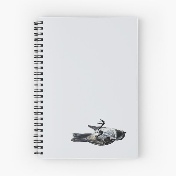 Item preview, In Memoriam - dead chickadee painting designed and sold by Emily Bickell.