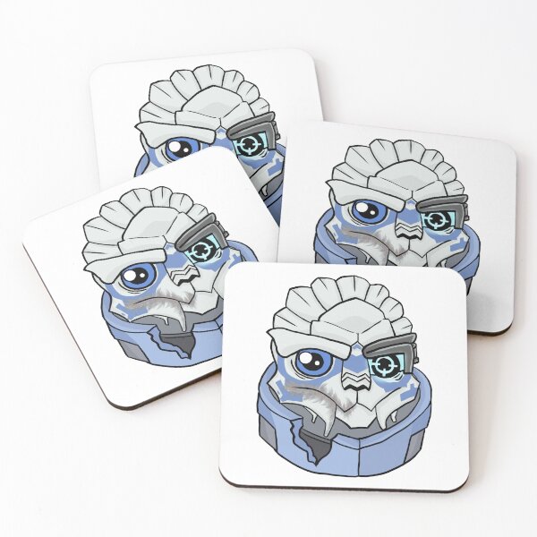Item preview, Garrus Vakarian Cute Emoji designed and sold by CSDesignandGift.