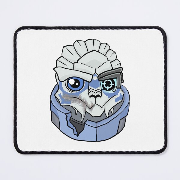 Item preview, Garrus Vakarian Cute Emoji designed and sold by CSDesignandGift.