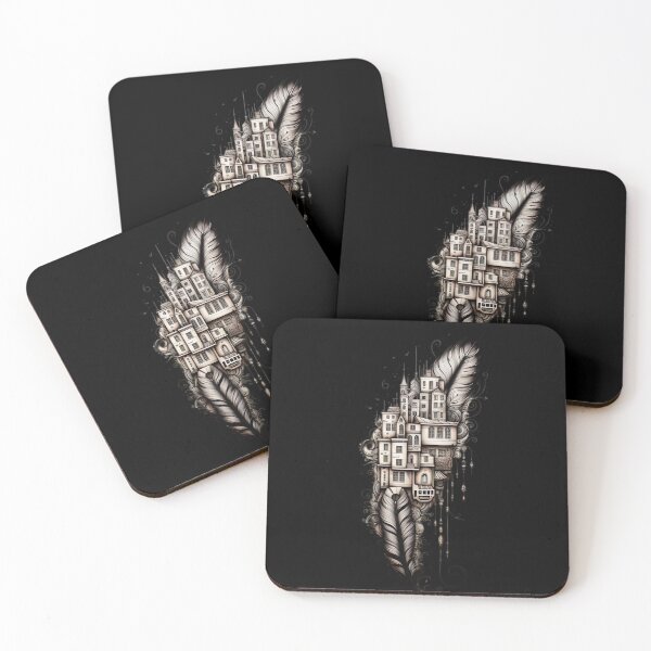 Item preview, Feathered Village designed and sold by InspiredYou.