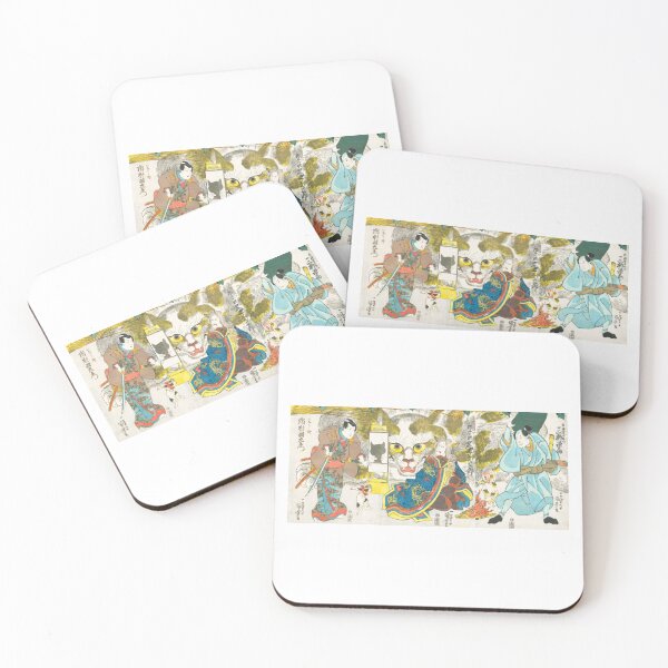 Item preview,  Utagawa Hiroshige   The Story of Nippondaemon and the Cat designed and sold by TeeARTHY.
