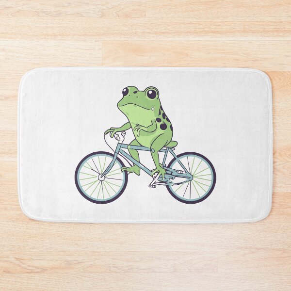 Item preview, Frog riding a bicycle designed and sold by Atlantico54.