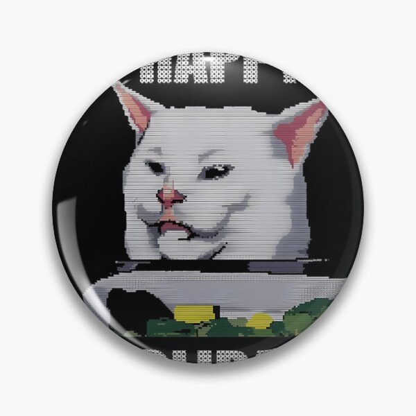 Item preview, 93 Yelling At Cat Meme  Happy Holidays	 designed and sold by PriscillaMarks.
