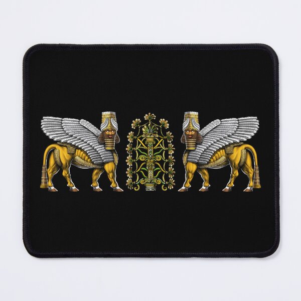 Item preview, Sumerian Winged Bull Lamassu  designed and sold by underheaven.