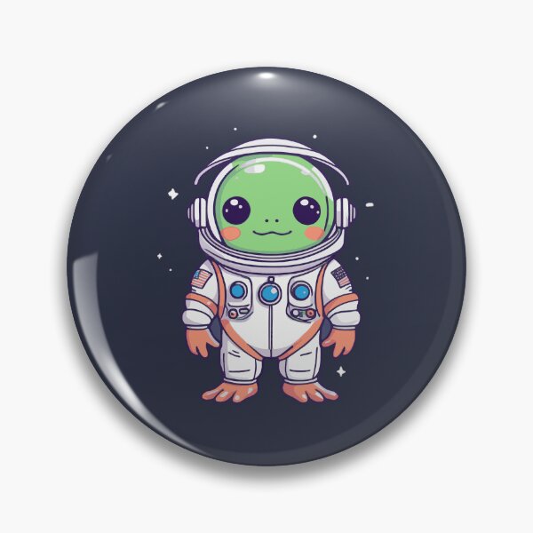Item preview, Alien astronaut Frog designed and sold by Atlantico54.
