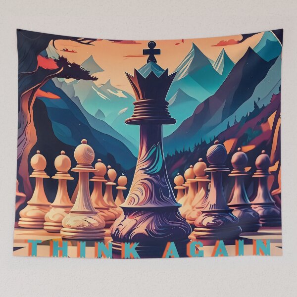 Item preview, Chess Pieces - Think Ahead designed and sold by AdelkoDesigns.