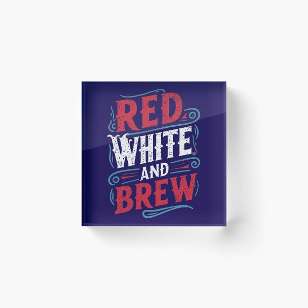 Item preview, Red, white, and brew designed and sold by likbatonboot.
