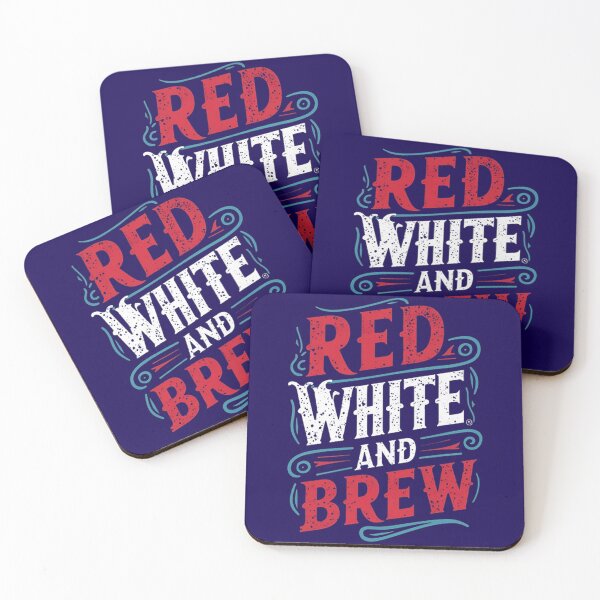 Item preview, Red, white, and brew designed and sold by likbatonboot.