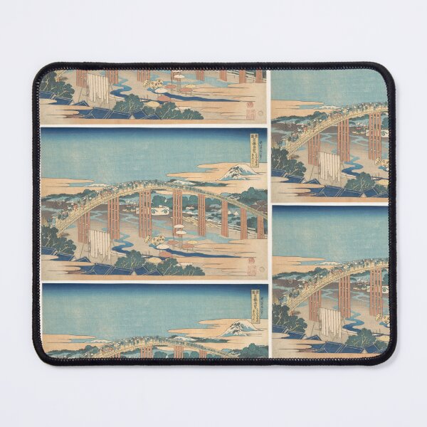 Item preview,  Utagawa Hiroshige  Yahagi Bridge at Okazaki on the Tōkaidō  Tōkaidō Okazaki  designed and sold by TeeARTHY.
