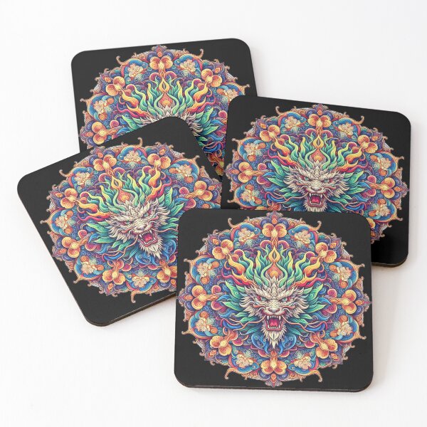 Item preview, Dragon mandala design designed and sold by Anime9122.