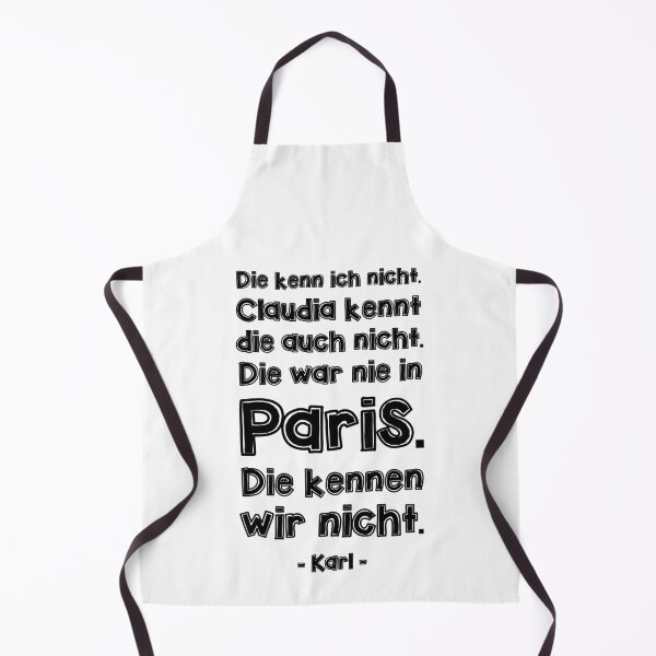 Item preview, Heidi Klum - Karl Lagerfeld - I don't know her. Claudia doesn't know her either. She's never been to Paris. We don't know her. designed and sold by torti2000.