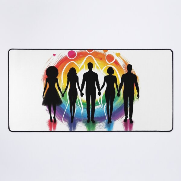 Item preview, LGTBI+ silhouette designed and sold by CustomFizz.