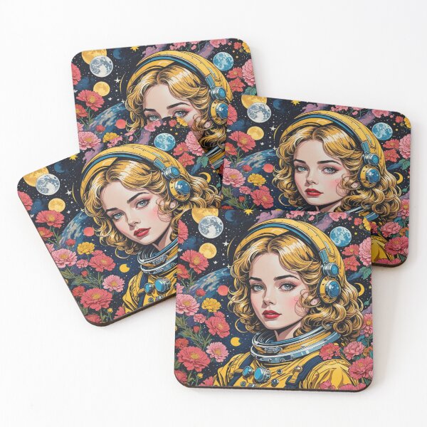 Item preview, space flower princess designed and sold by Chantalou Roger.
