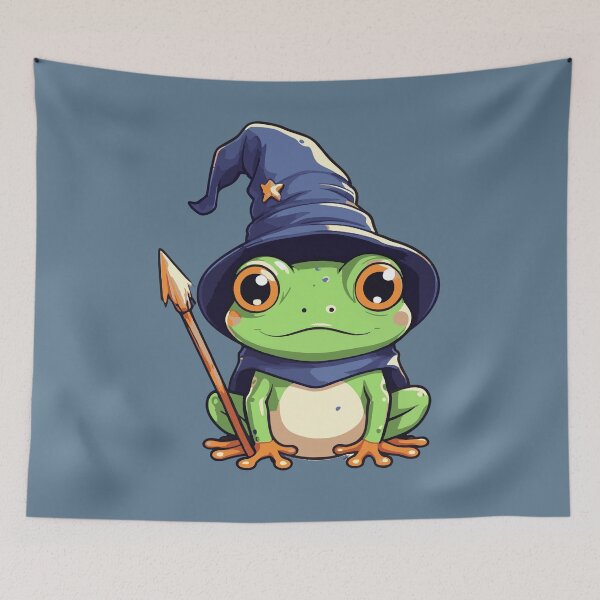 Item preview, darling witch frog  designed and sold by Atlantico54.